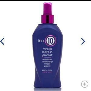 Its a 10 Miracle Leave In 10oz NWT